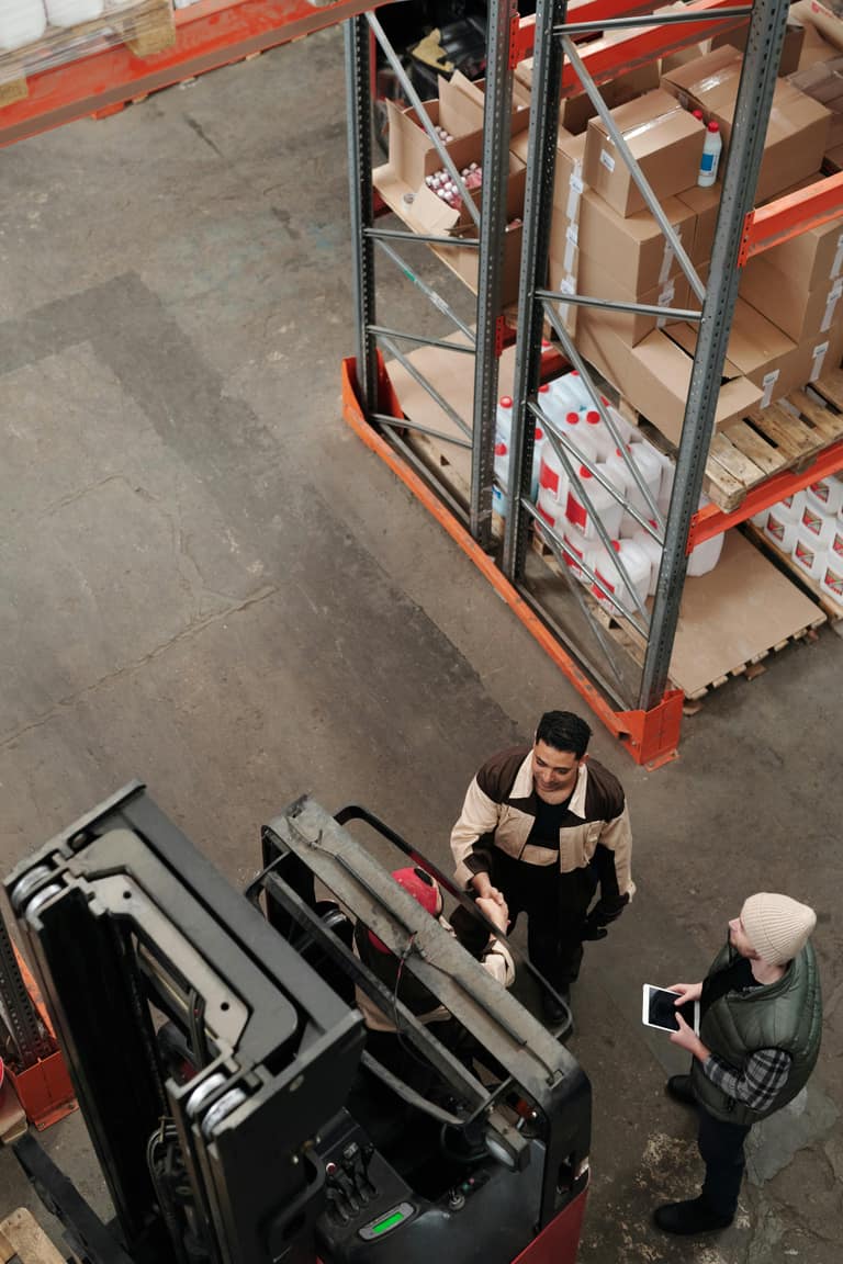 Forklift coordination preview